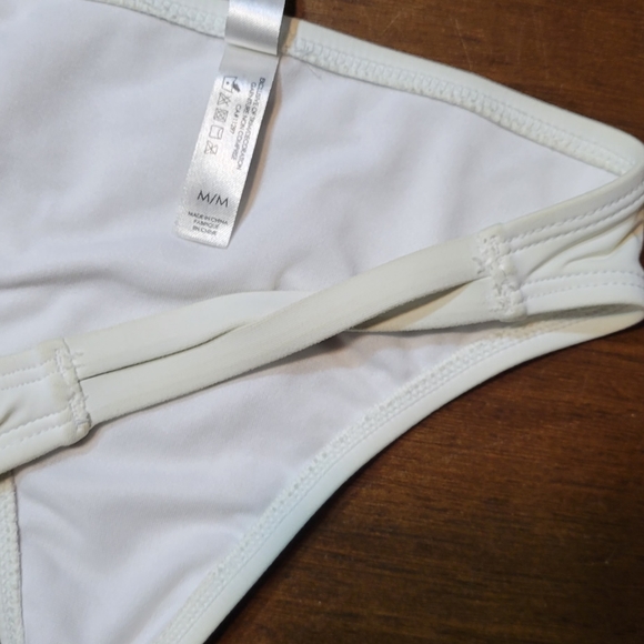 Aqua Strappy Thong Bikini NWOT - Picture 4 of 4